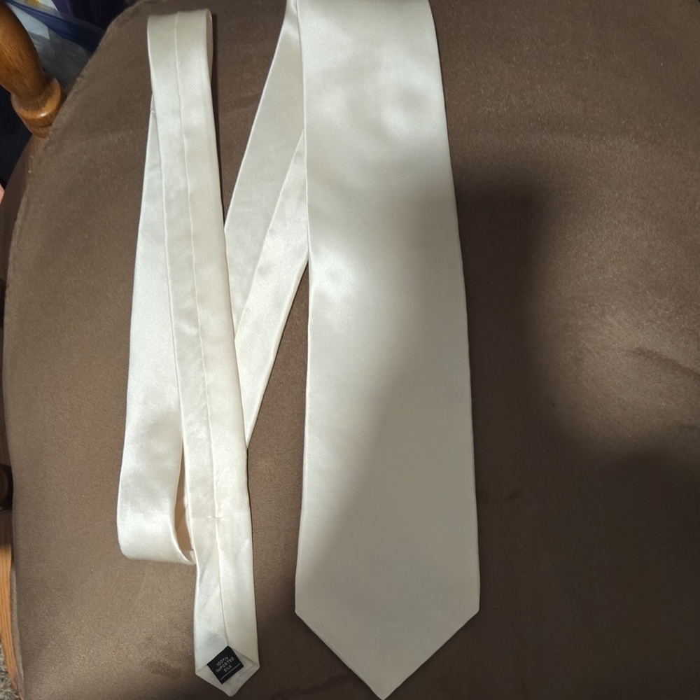 Arrow Off White  100% Silk Men's Tie